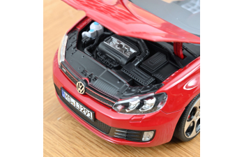 VOLKSWAGEN GOLF VI GTi (2009), orange