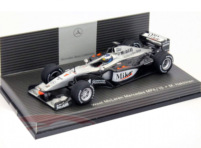 West McLaren Mercedes MP4/15 M.Hakkinen, silver