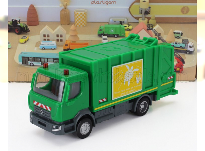 RENAULT Rubbish Truck D 2.1, green