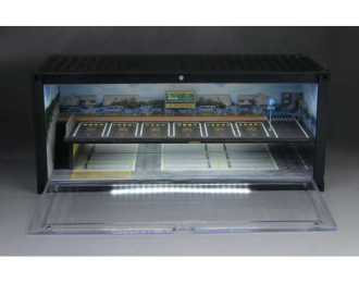 Diorama Container Underground Parking B, various