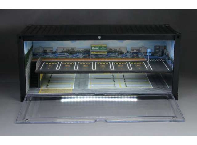 Diorama Container Underground Parking B, various