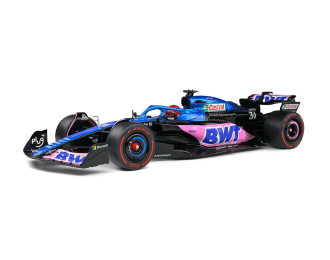 RENAULT F1 A523 Team Bwt Alpine №31 3rd Monaco Gp (2023) Esteban Ocon, Blue Pink