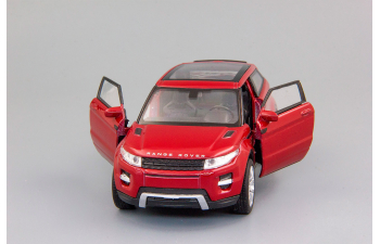 RANGE Rover Evoque, red