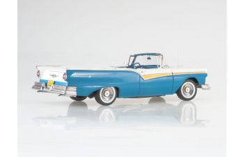 FORD Fairlane 500 Skyliner, blue / white