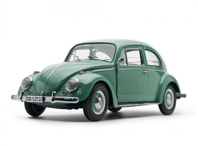 Volkswagen Beetle Saloon 1949 бирюзовый