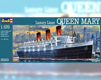 Сборная модель Океанский лайнер Queen Mary