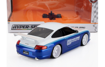 PORSCHE 911 996 Gt3 Toyo Tires №845 Racing Coupe (1999), White Blue