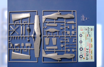 Сборная модель P-51B Mustang