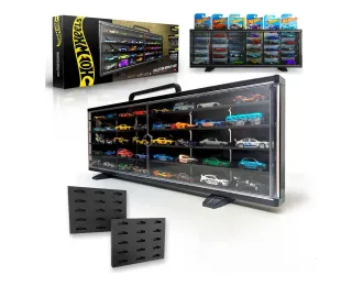 Прозрачная выставочная коробка для хранения моделей 1/64