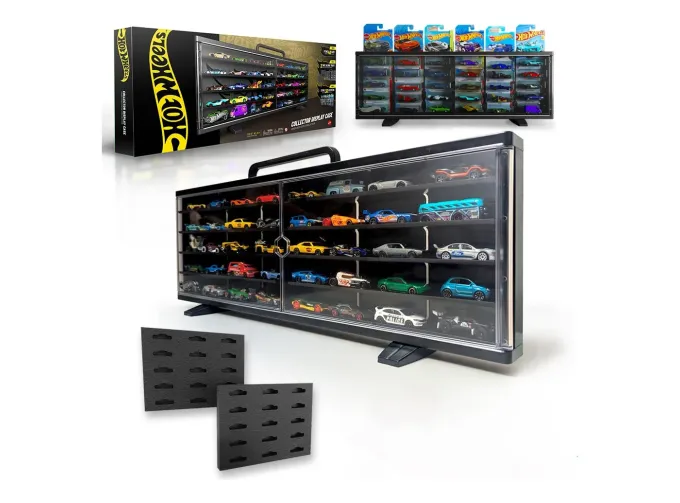 Прозрачная выставочная коробка для хранения моделей 1/64