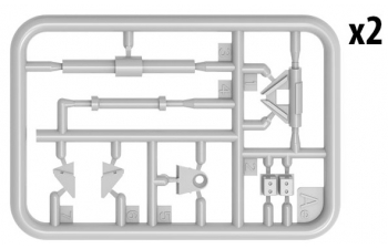 Сборная модель Колейный Минный Трал КМТ-7 Раннего Типа