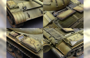 Сборная модель Танк Т-54A INTERIOR KIT