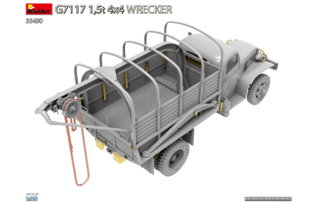 Сборная модель GMC G7117 4x4 Wrecker Tractor Military Truck - Telonato - Wwii - 1943