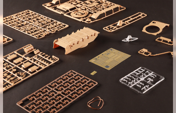 Сборная модель Советский средний танк Т-54