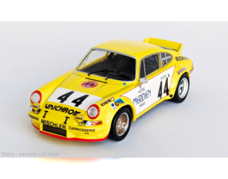 PORSCHE Carrera RSR, 24h Le Mans #44 J.F.Piot/P.Zbinden (1973), yellow