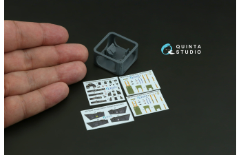 3D Декаль интерьера кабины Mirage 2000D (Dream Model) (с 3D-печатными деталями)