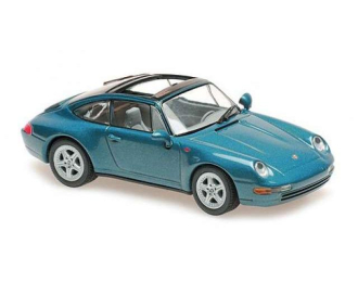 PORSCHE 911 Targa (1995), blue