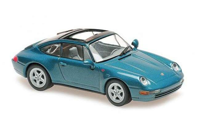PORSCHE 911 Targa (1995), blue
