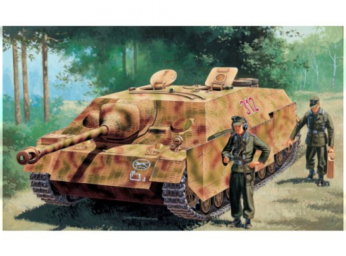 Сборная модель САУ Sd.Kfz.162 Jagdpanzer IV Ausf.F L/48 late