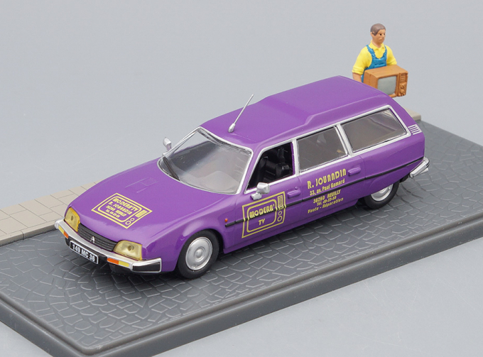 CITROEN CX Break "Magasin radio - tele" (1977), purple