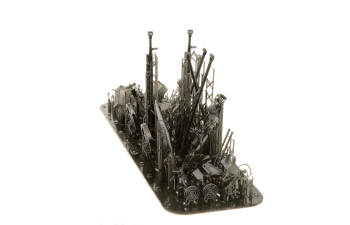 Сборная модель Пулемет ДШК обр. 1944 г., с тановым станком, поздний