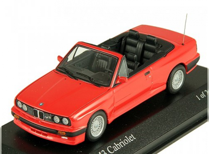 BMW M3 Cabriolet E30 (1988), red