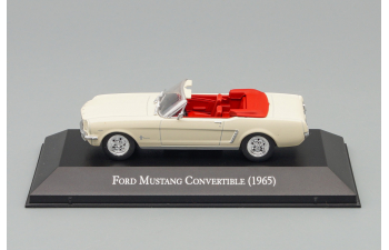 FORD Mustang Convertible (1965), beige / red