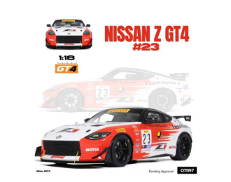 Nissan Z GT4 #23 *Resin series*, white/red 2023