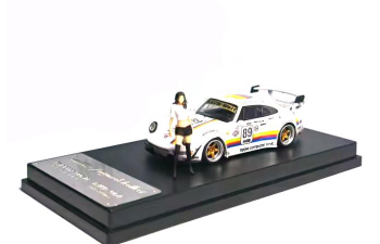 PORSCHE RWB 964 with High Wing #89 *Apple* with figure, various