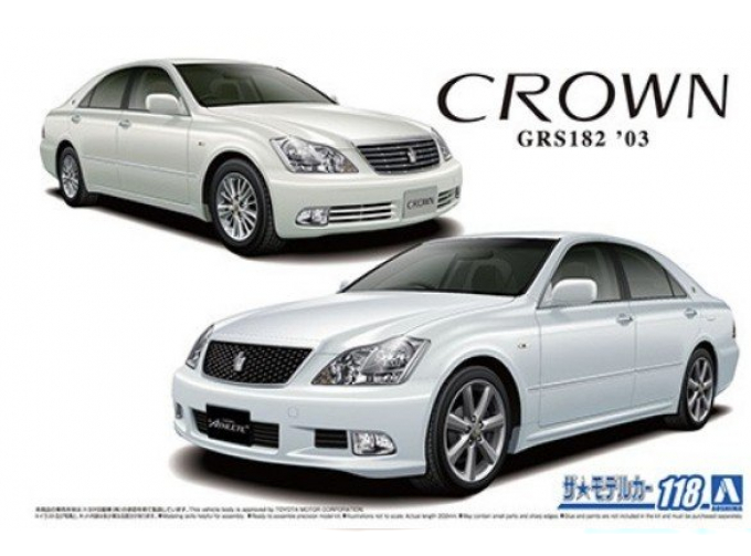 Сборная модель Toyota Crown GRS182 RoyalSaloon G/Athlete G '03