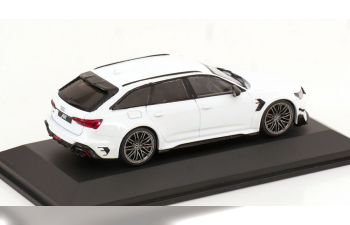 AUDI A6 Rs6-r Abt Avant Sw Station Wagon (2022), White