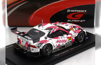 TOYOTA Gr Supra Team Tsuchiya №25 Gt300 Class Super Gt (2023) T.Suganami - S.Nonaka, White Fucsia