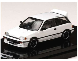 Honda Civic Si (AT), white 1984