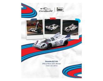 Porsche 917 KH 24h Le Mans #22 Winner, white 1971