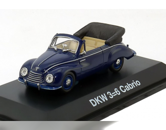 DKW 3=6 Convertible (1955), dark blue