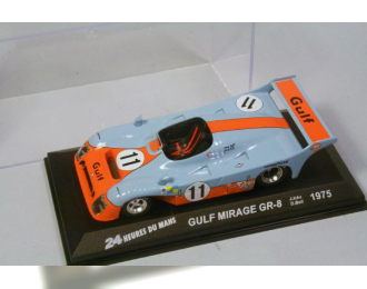 MIRAGE Gulf GR-8 #11 Le Mans (1975), orange / blue