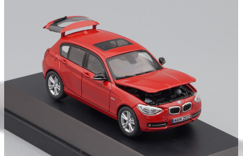 BMW 1er 125i Sport F20 5-door (2011), red
