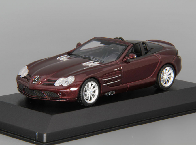 MERCEDES-BENZ SLR McLaren Roadster 2007, Red Metallic