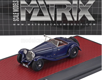 ALFA ROMEO 6C 1750SV Figoni Spider Cabriolet Open (1932), blue