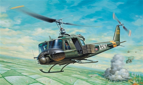 Сборная модель Вертолет UH-1B HUEY