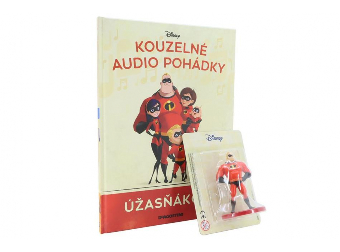 Волшебные аудиосказки Диснея №32: Суперсемейка 2 - книга с фигуркой
