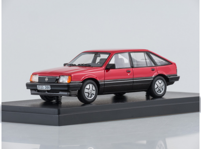 OPEL Ascona C SR Fliecheck, (1984), red