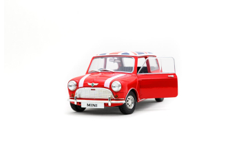 MINI Cooper, red / Union Jack roof