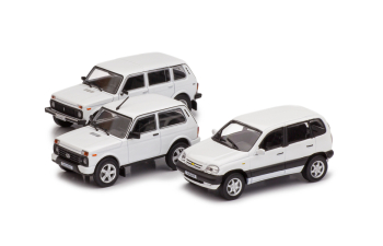 Набор Белые Нивы: Niva Urban, ВАЗ 2131, ВАЗ 2123