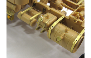 Фототравление КрАЗ-260 (Hobby Boss) кабина цветные приборные доски