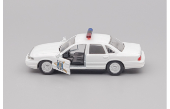 FORD Crown Victoria Indiana Police, white