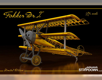 Сборная модель Fokker Dr.I STRIPDOWN