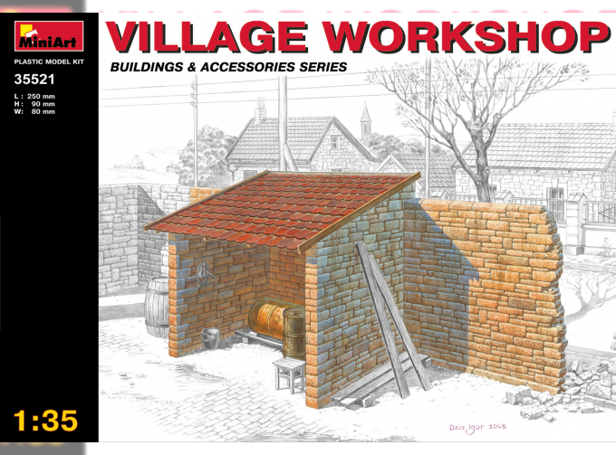 Сборная модель VILLAGE WORKSHOP