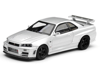 NISSAN Skyline GT-R (R34) Z-Tune (1999), silver metallic