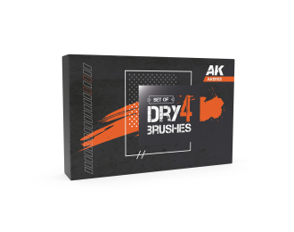 Набор сухих кистей / SET OF DRY BRUSHES